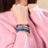 Byzance bleue | Argent sterling 925 | Enveloppe en verre Firefly